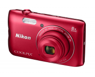 Nikon Coolpix A300 czerwony - 314042 - zdjęcie 3